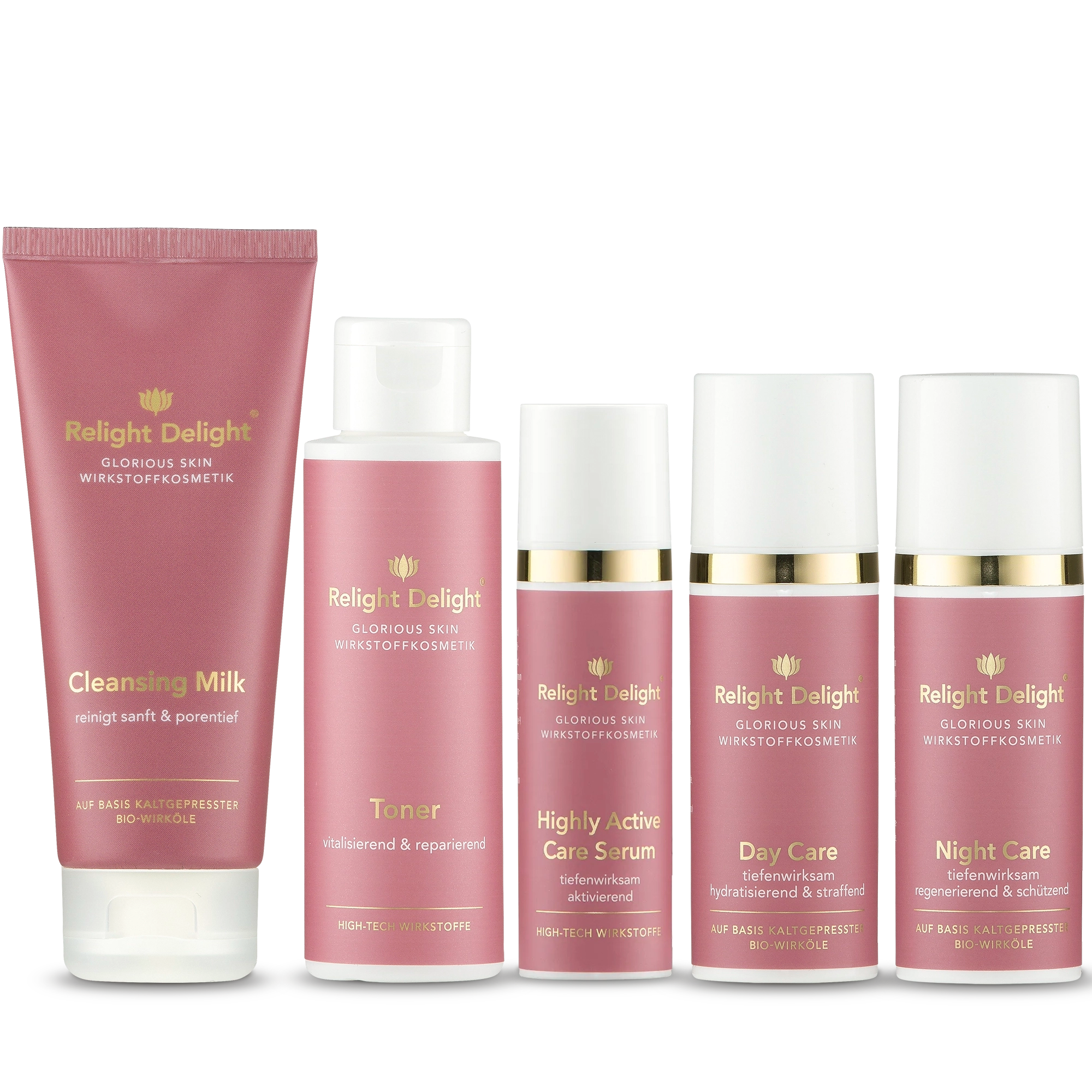 Glorious Skin - Gesichtspflege-Set - frei von Parfüm