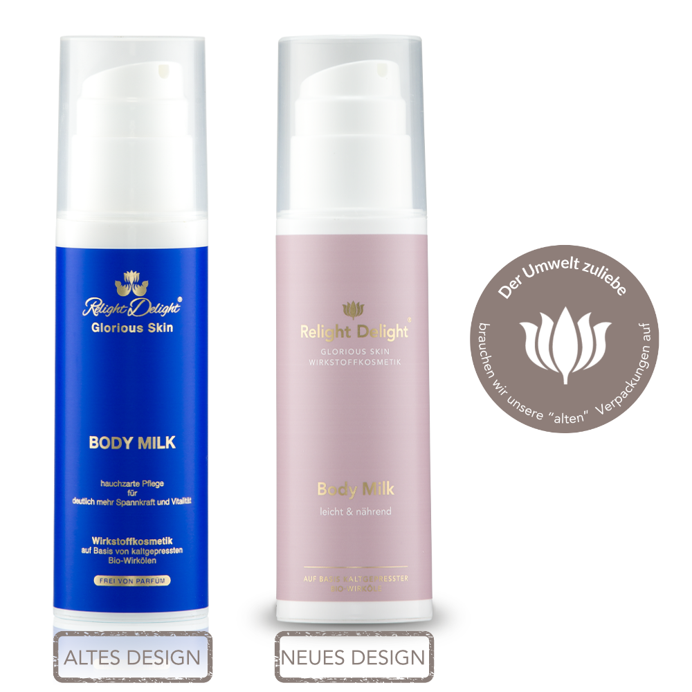 Glorious Skin - Body Milk - frei von Parfüm - 150ml
