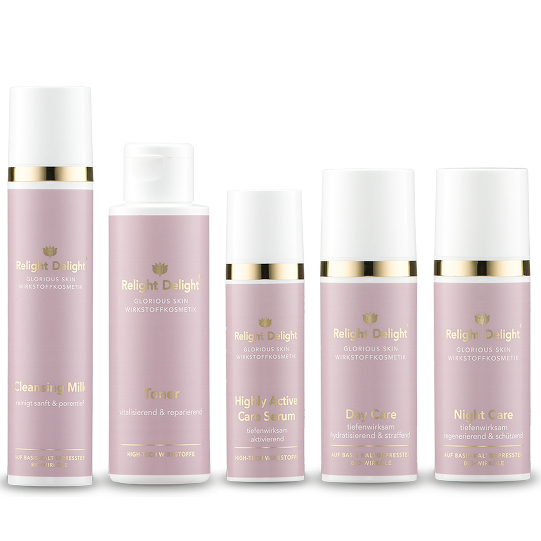 Glorious Skin - Gesichtspflege-Set - frei von Parfüm