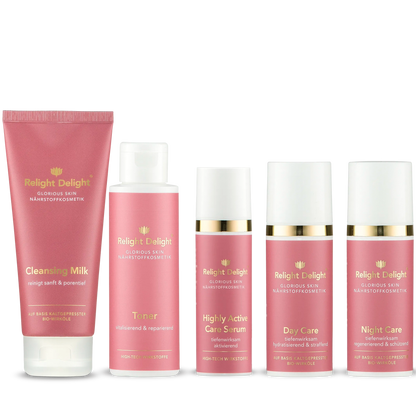 Glorious Skin - Gesichtspflege-Set - frei von Parfüm