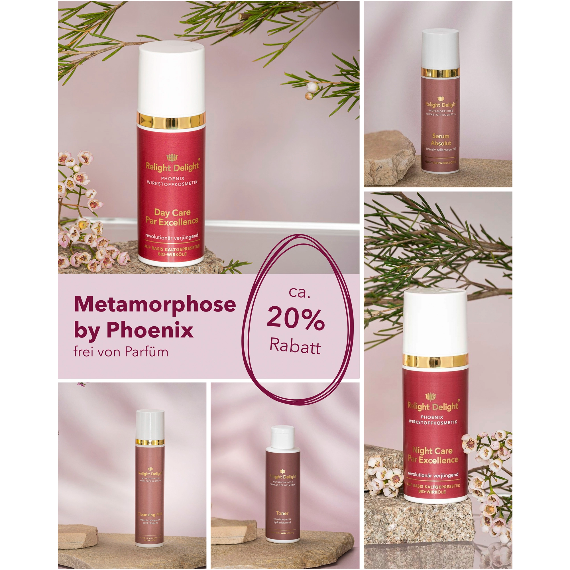 Pflegeset - Metamorphose by Phoenix - frei von Parfüm
