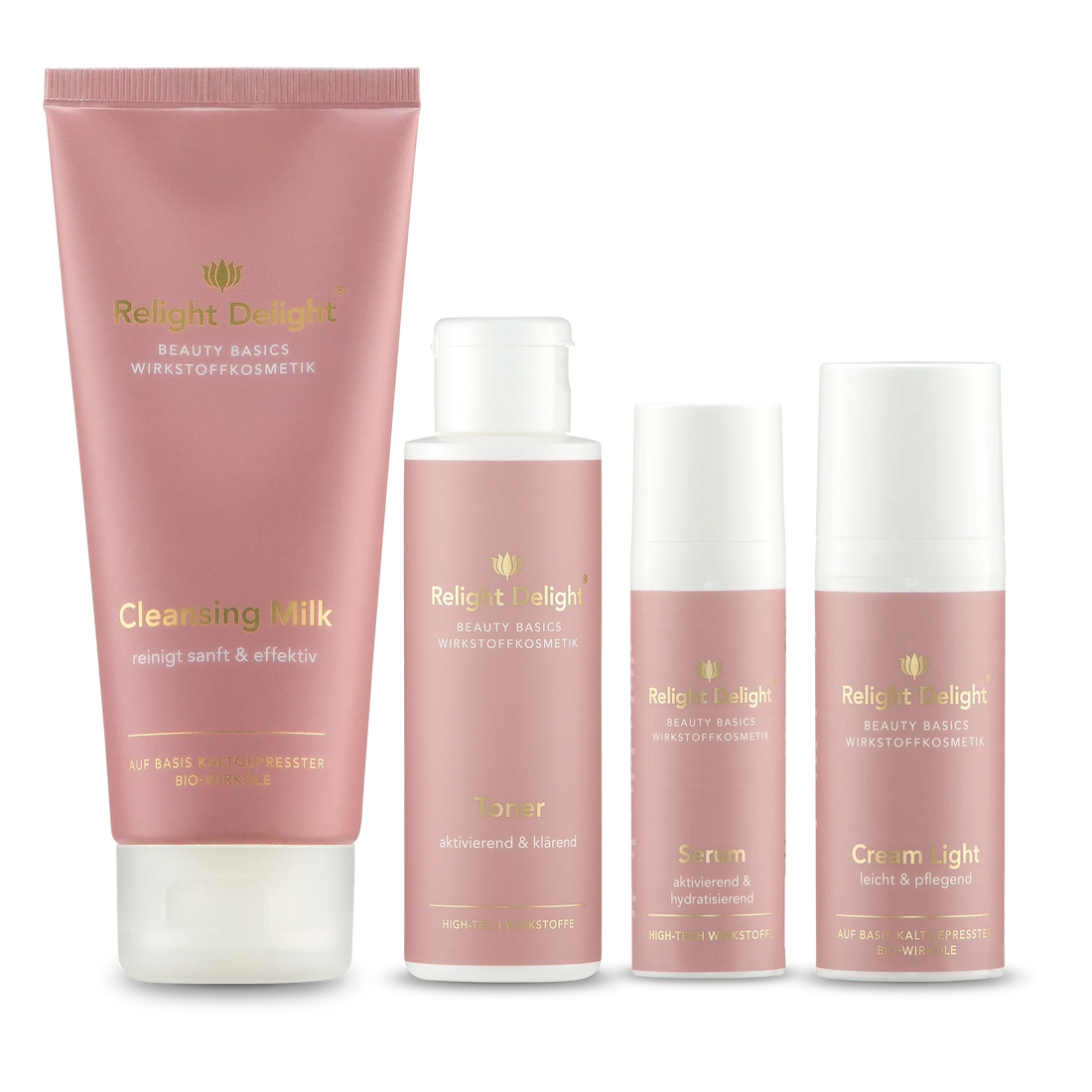 Beauty Basics - Gesichtspflege-Set light - partiell frei von Parfüm