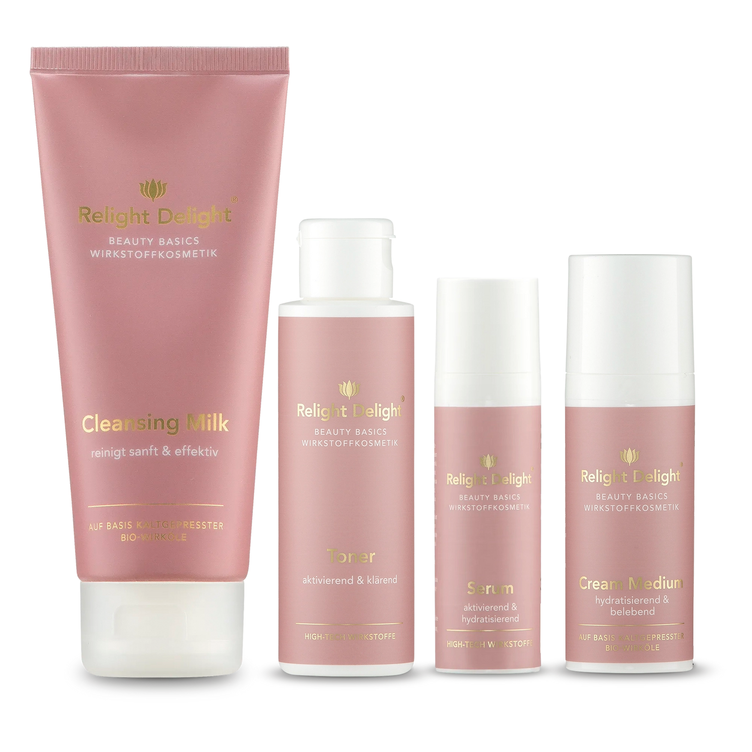 Beauty Basics - Gesichtspflege-Set medium - partiell frei von Parfüm