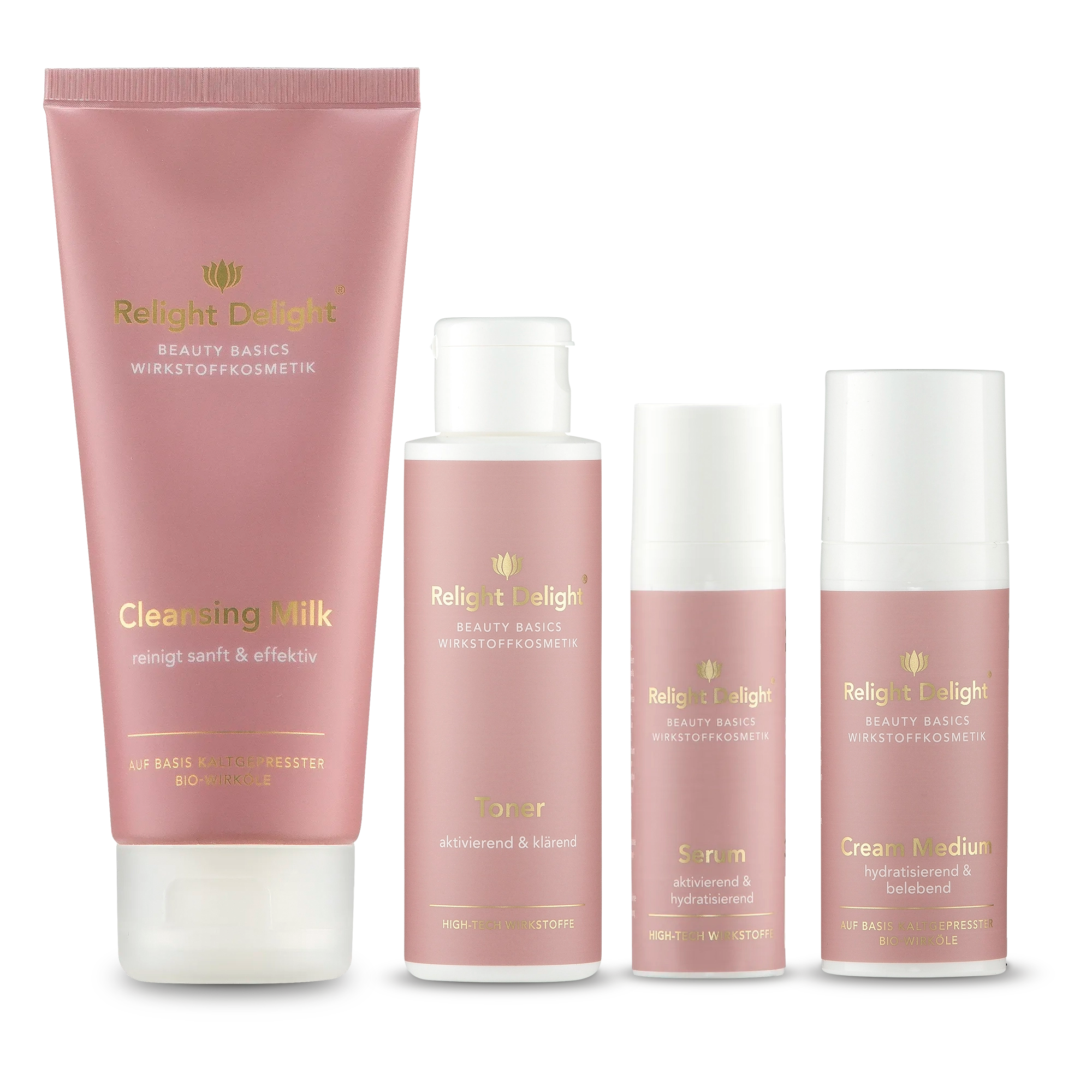 Beauty Basics - Gesichtspflege-Set medium - partiell frei von Parfüm