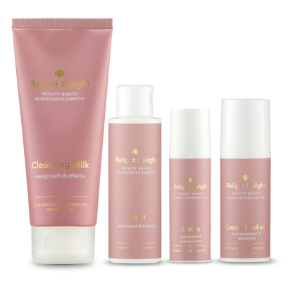 Beauty Basics - Gesichtspflege-Set medium - partiell frei von Parfüm