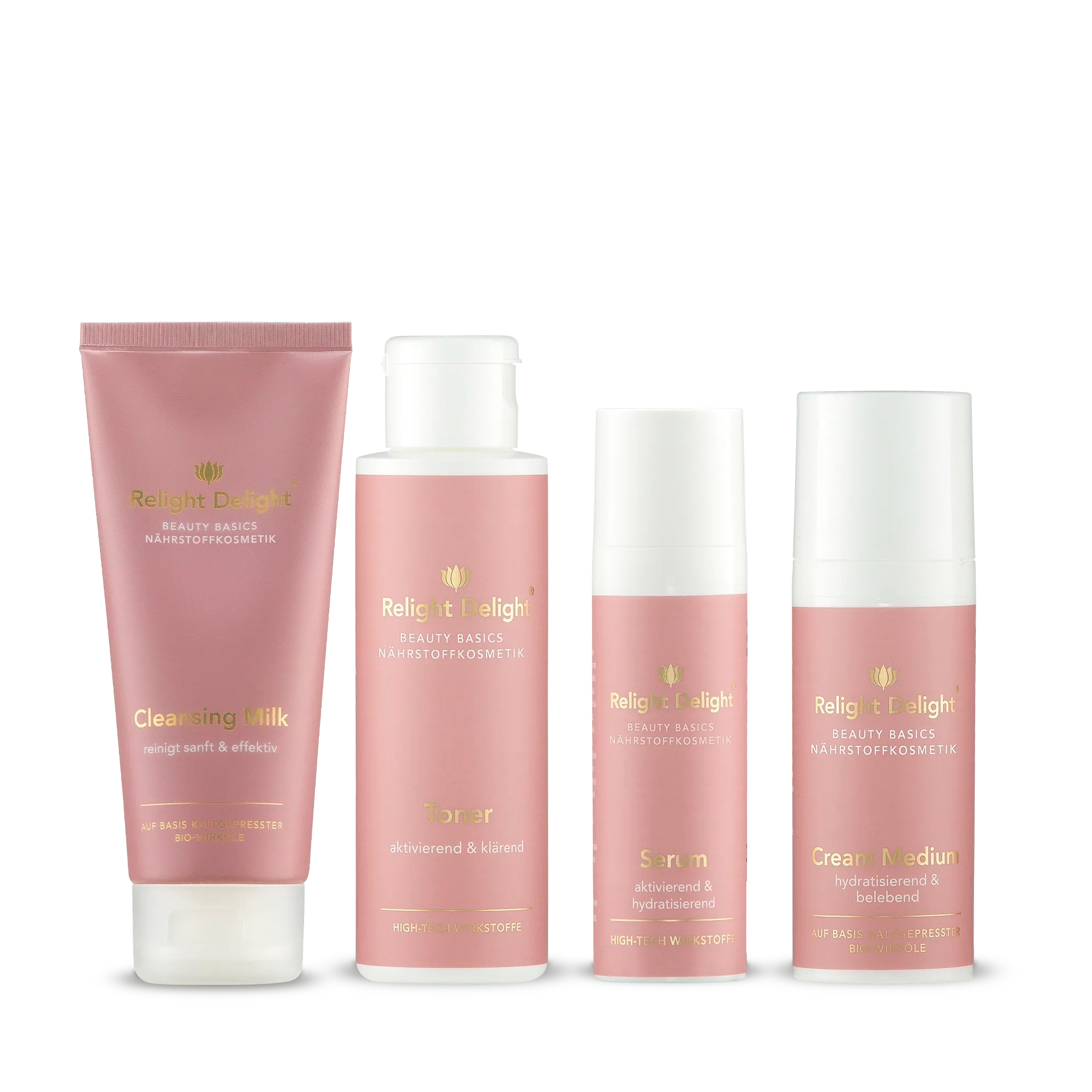 Beauty Basics - Gesichtspflege-Set medium - partiell frei von Parfüm