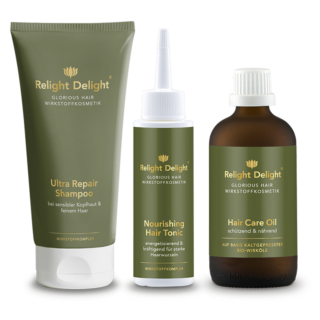 Glorious Hair - Haarpflege-Set - Keratin Power - frei von Parfüm
