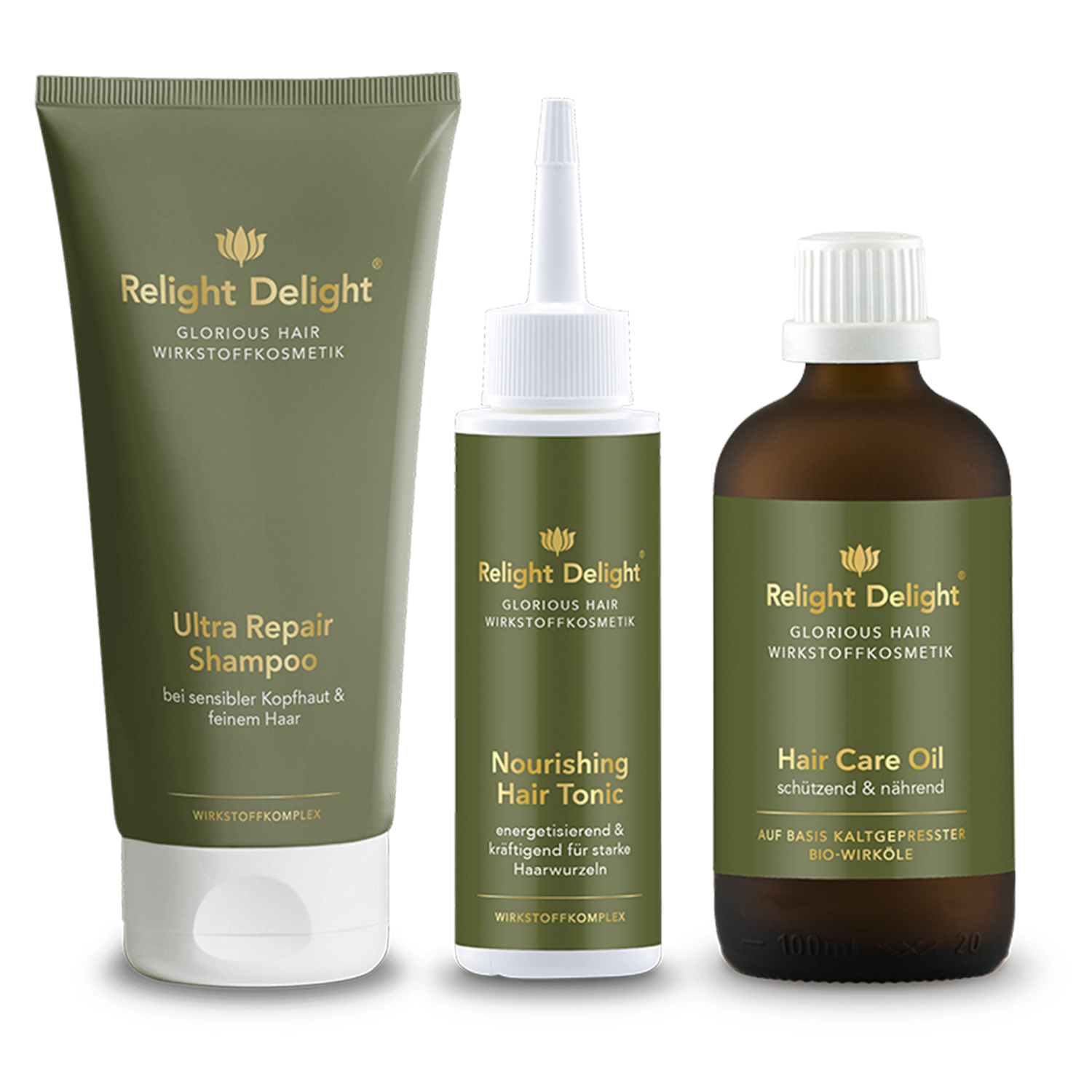Glorious Hair - Haarpflege-Set - Keratin Power - frei von Parfüm