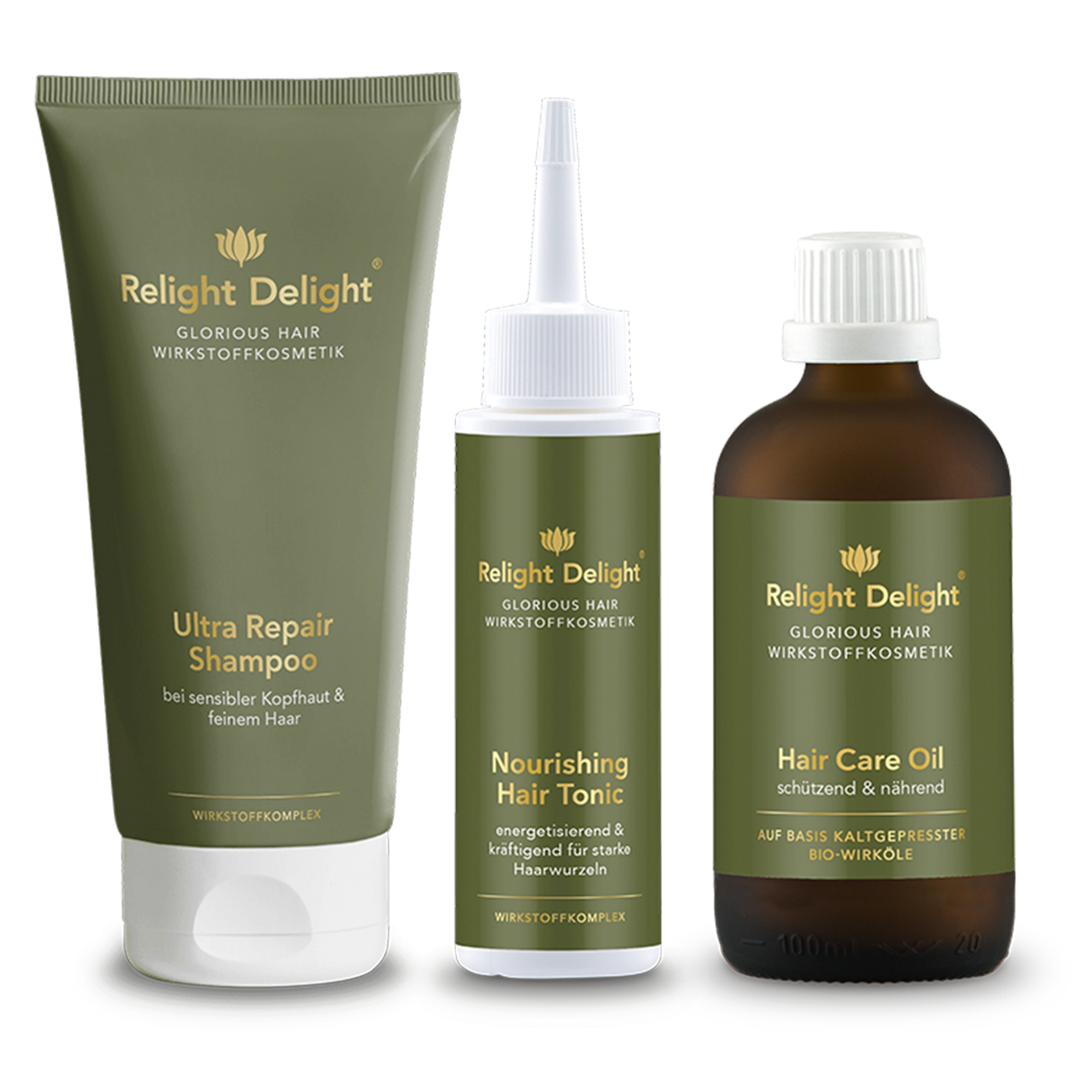 Glorious Hair - Haarpflege-Set - Keratin Power - frei von Parfüm