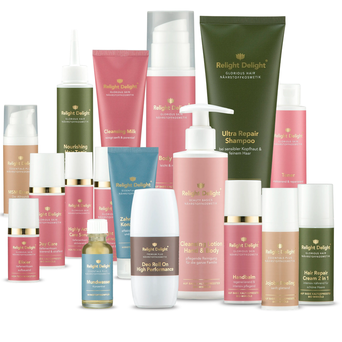 Luxus Pflegeset - partiell frei von Parfüm