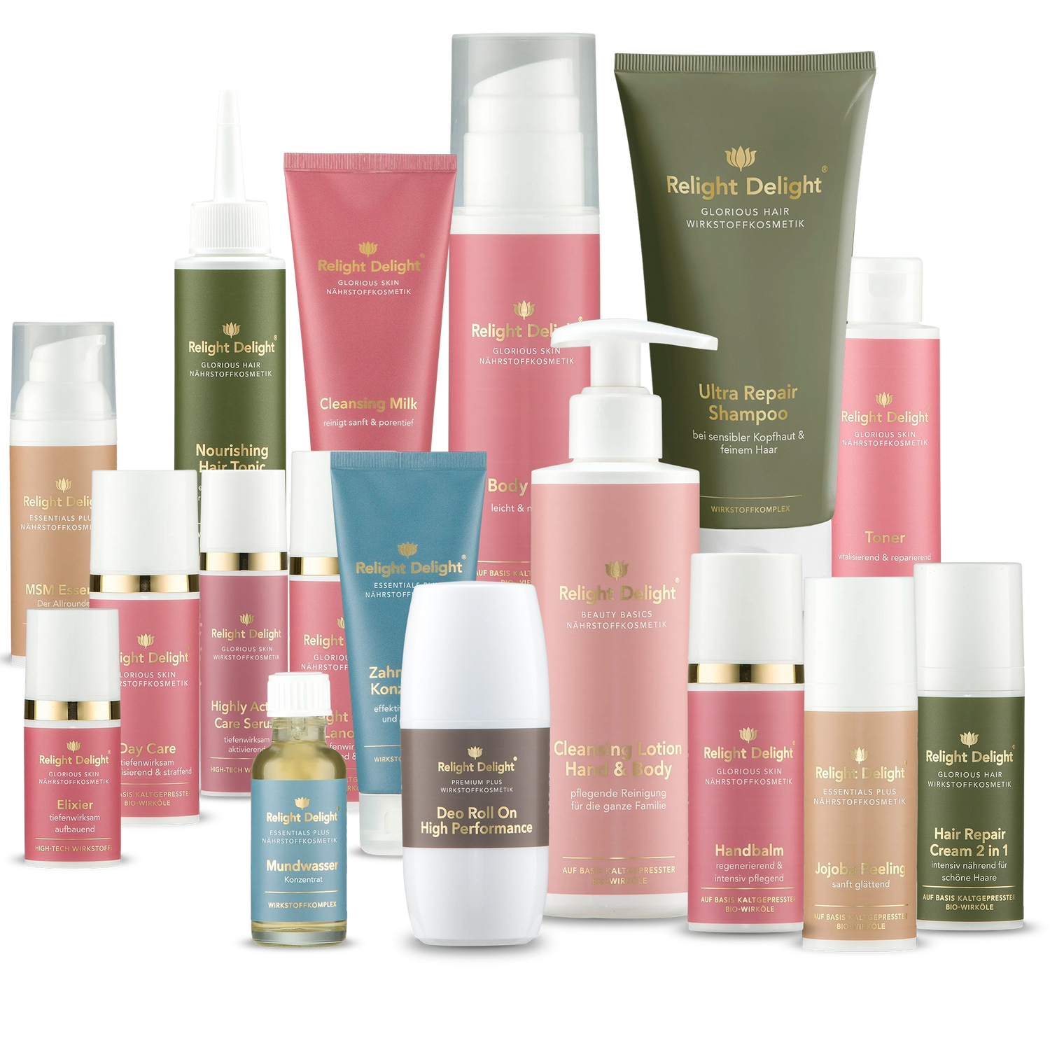 Luxus Pflegeset - partiell frei von Parfüm