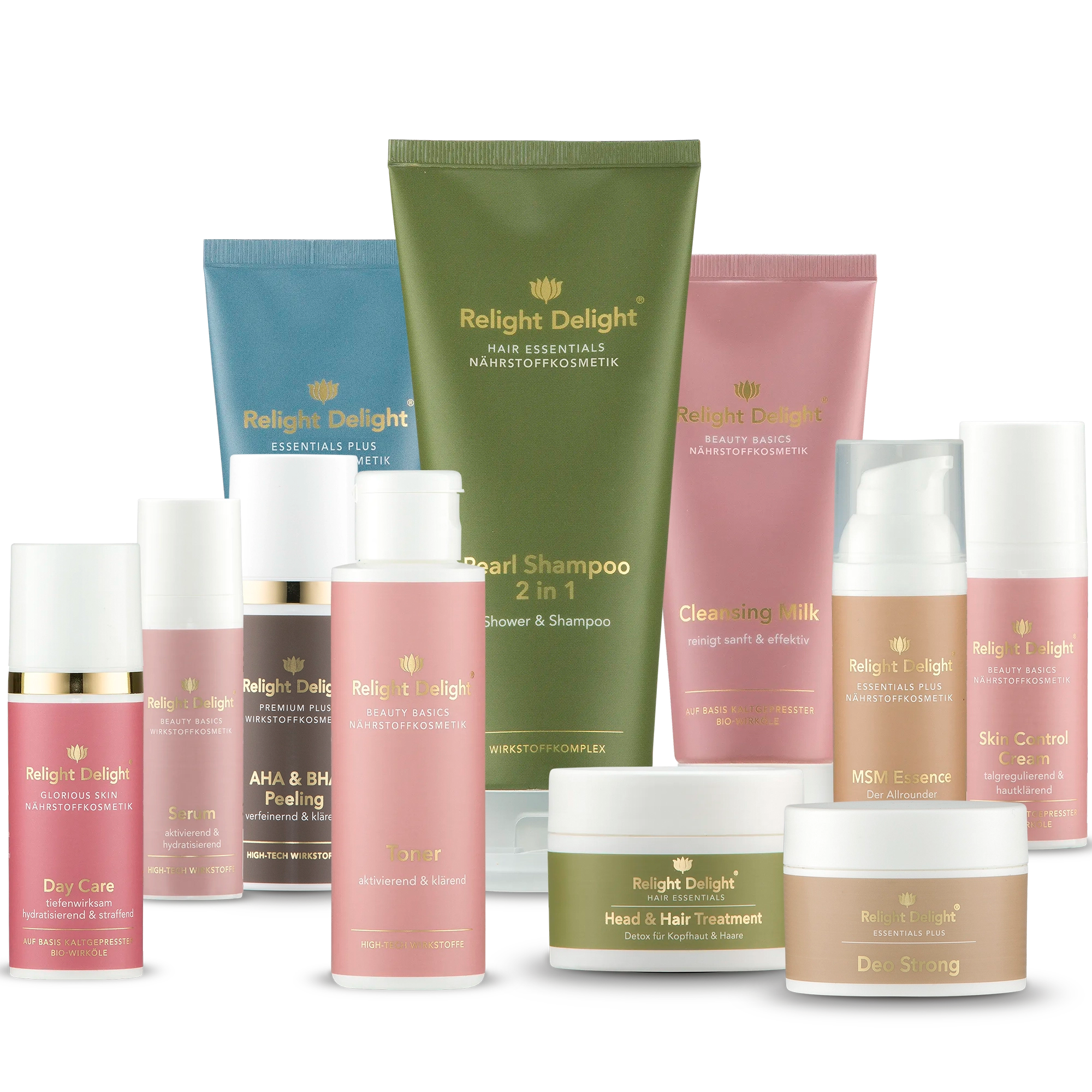 Pflegeset begleitend bei Akne