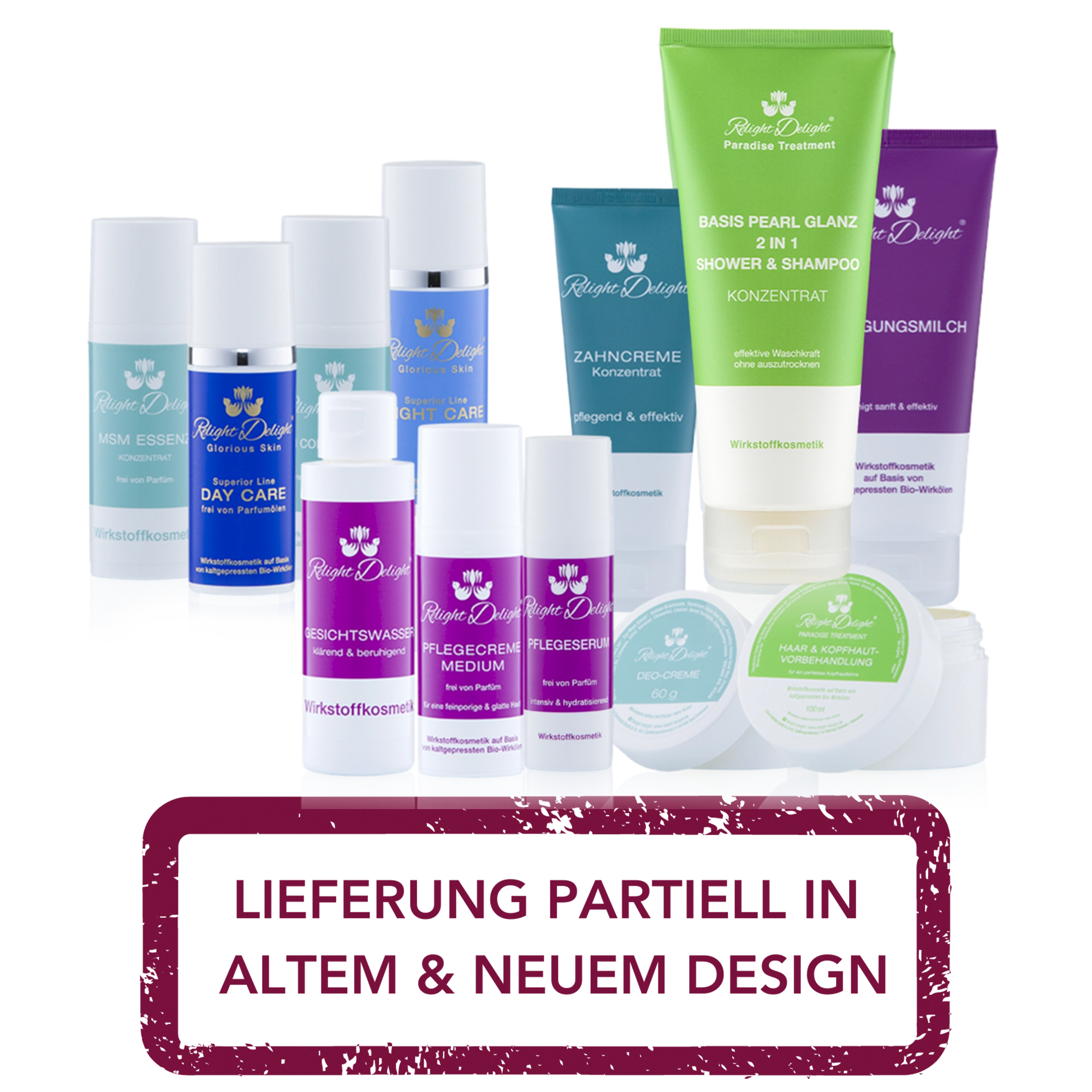 Pflegeset begleitend bei Rosacea