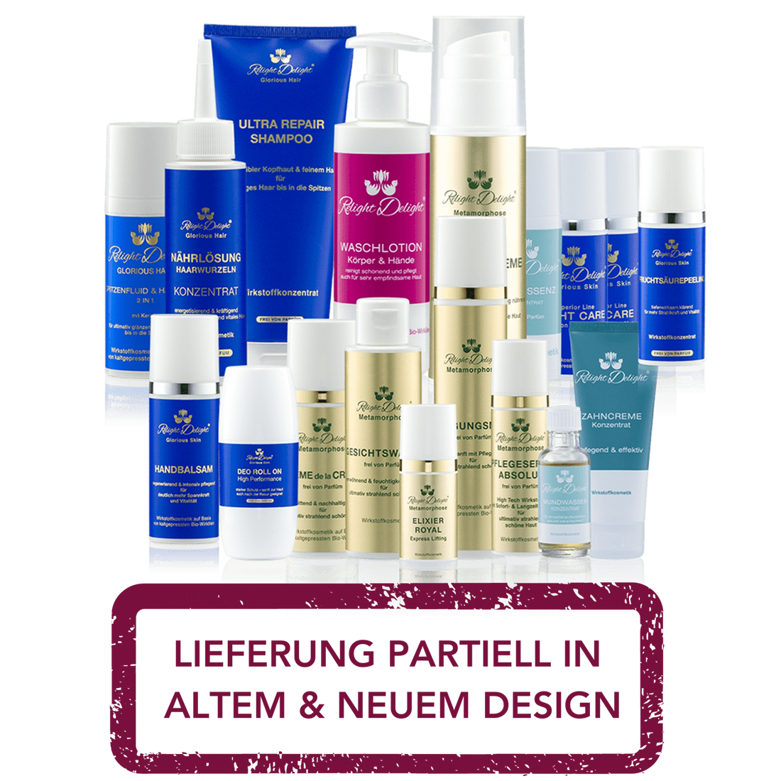 Premium Pflegeset ROYAL - frei von Parfüm