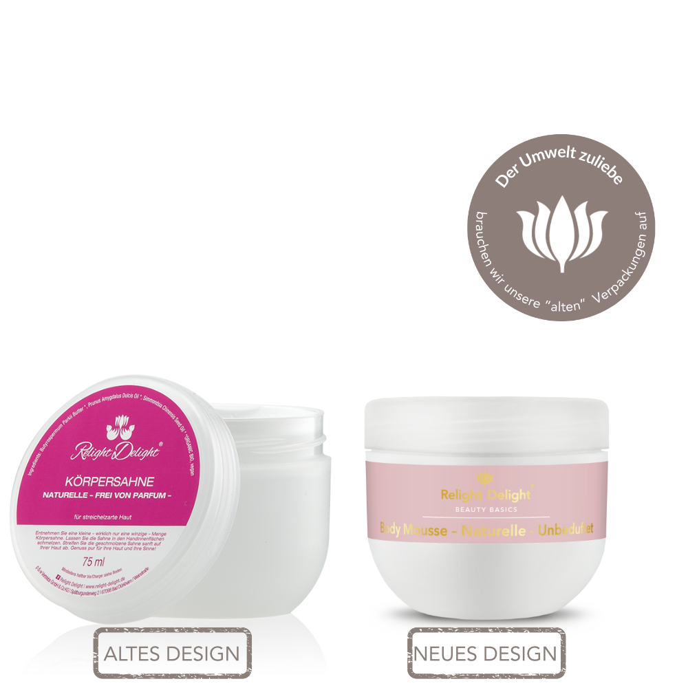 Beauty Basics - Body Mousse - Naturelle - frei von Parfüm - 75ml