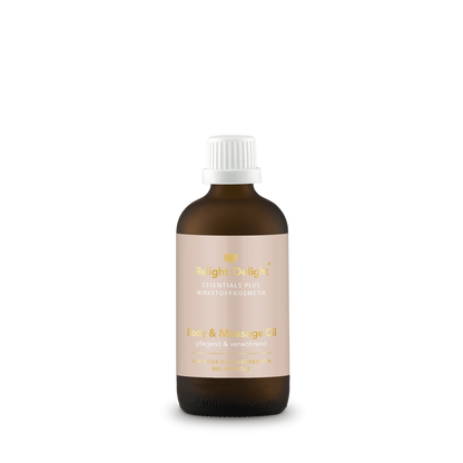 Essentials Plus - Body &amp; Massage Oil - frei von Parfüm - 100ml