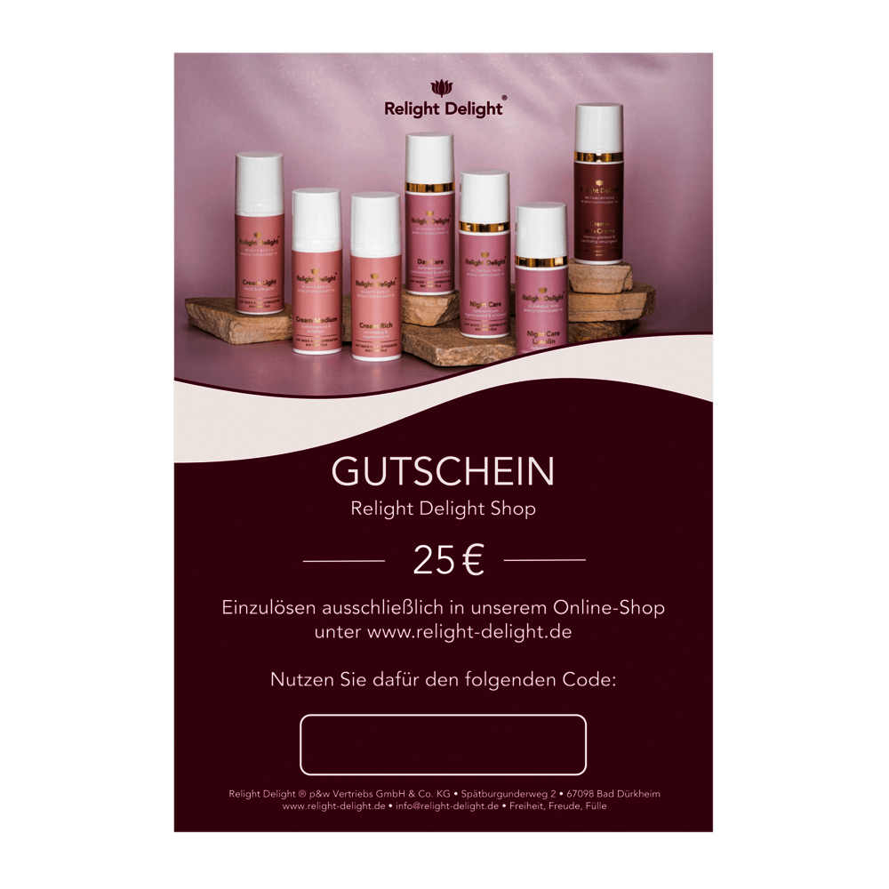 25€ Gutschein